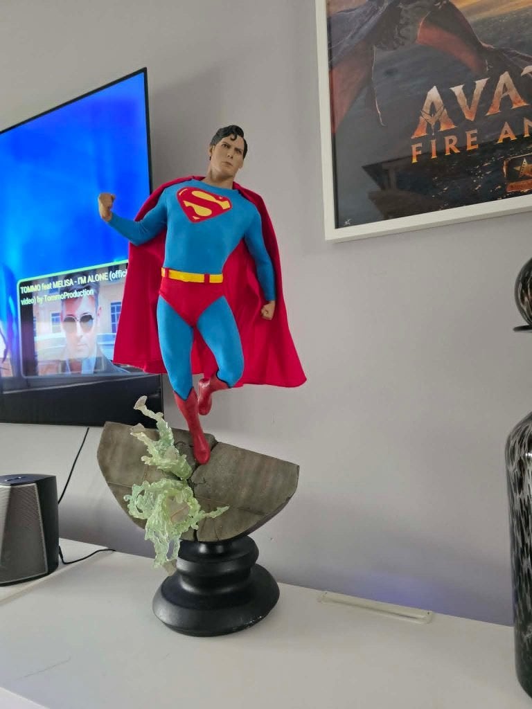 Sideshow Superman Premium Format 1/4 Rare !!!, Verzamelen, Ophalen, Zo goed als nieuw, Film, Beeldje, Replica of Model