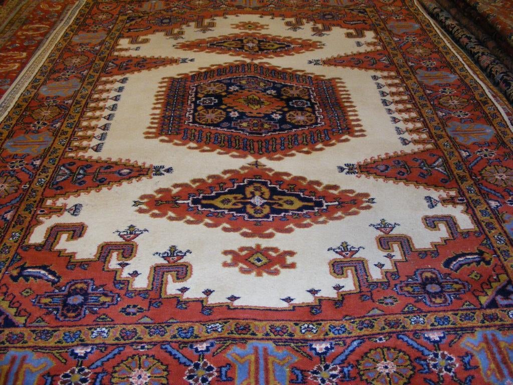 Handgeknoopt Perzisch Tapijt .Wiss- iran. Maat:2.02X2.93., Gebruikt, Verzenden, Crème, 150 tot 200 cm