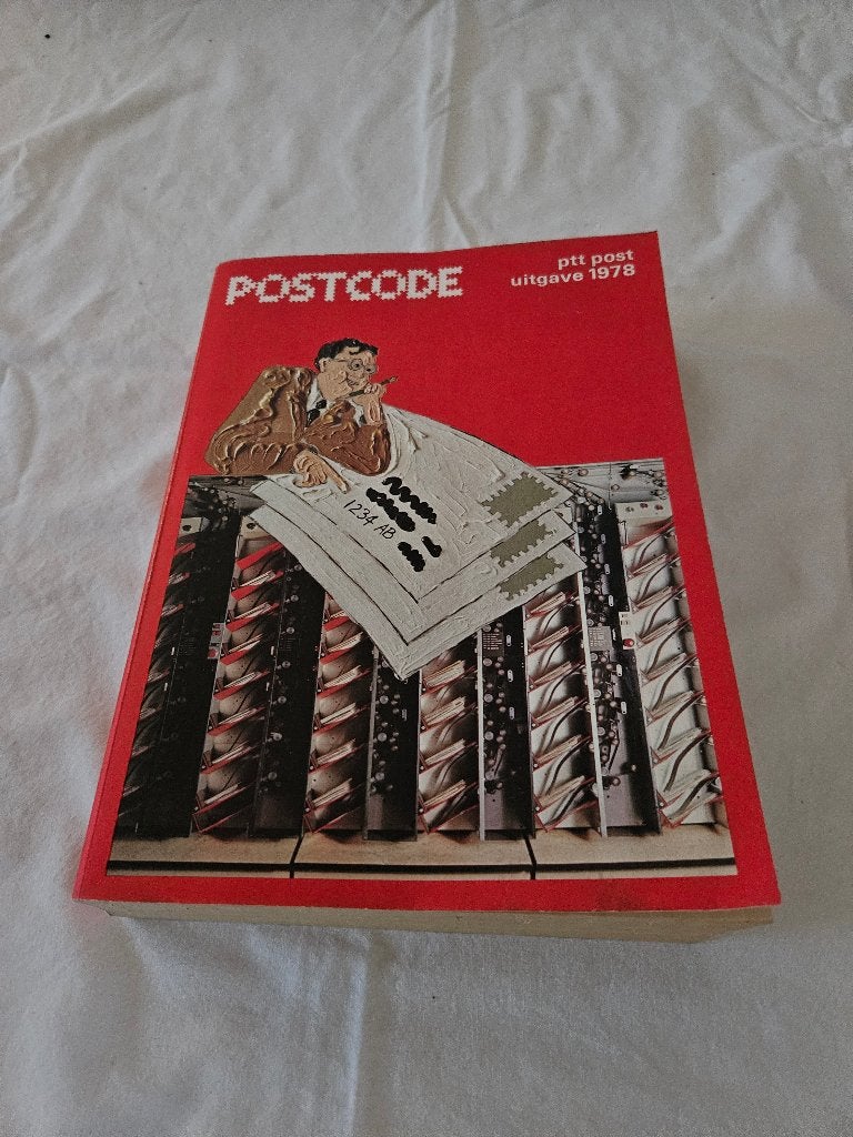 PTT Postcodeboek uitgave 1978, Ophalen of Verzenden
