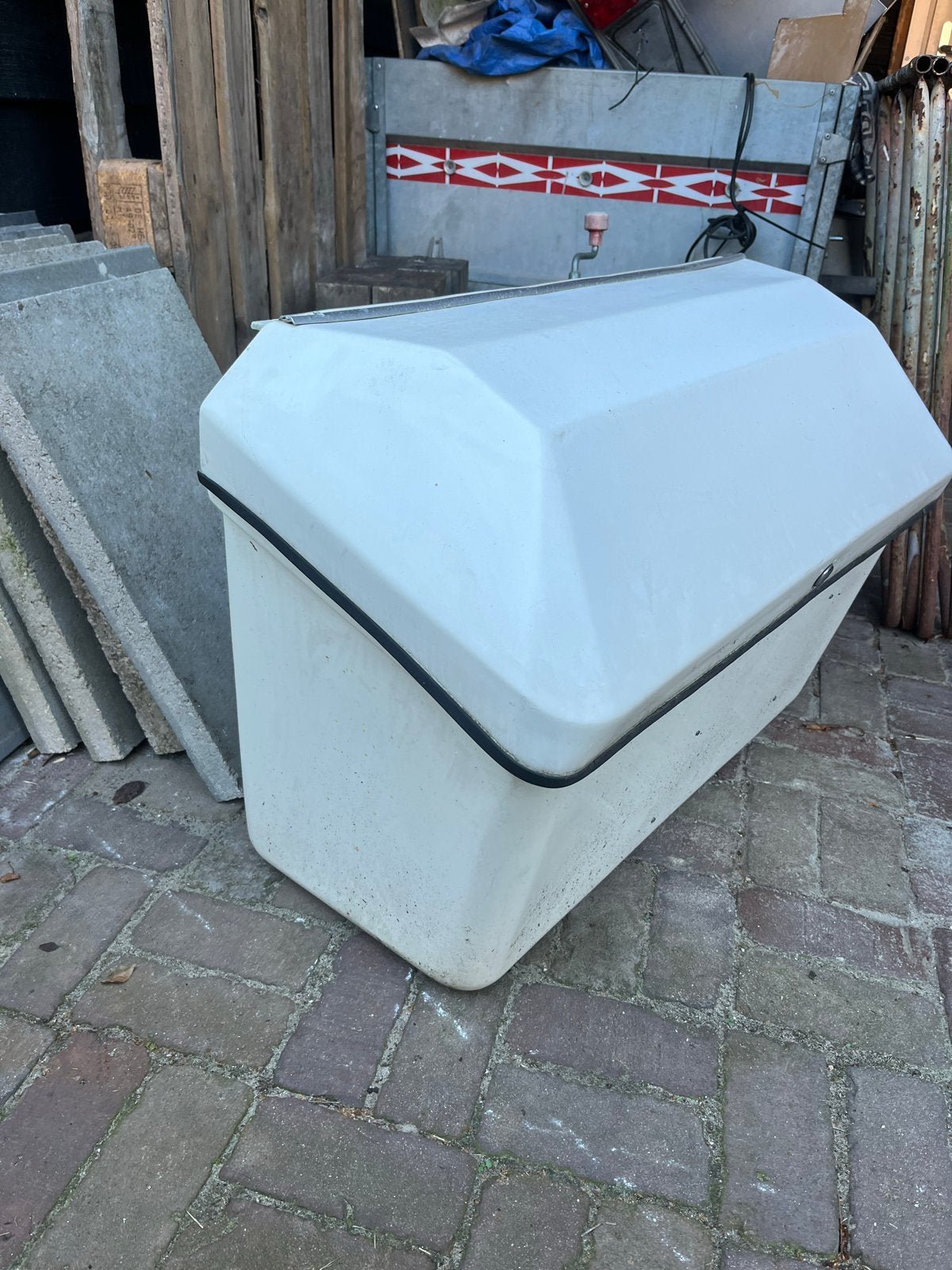Originele waterdichte disselbak in goede staat, Ophalen of Verzenden, Gebruikt