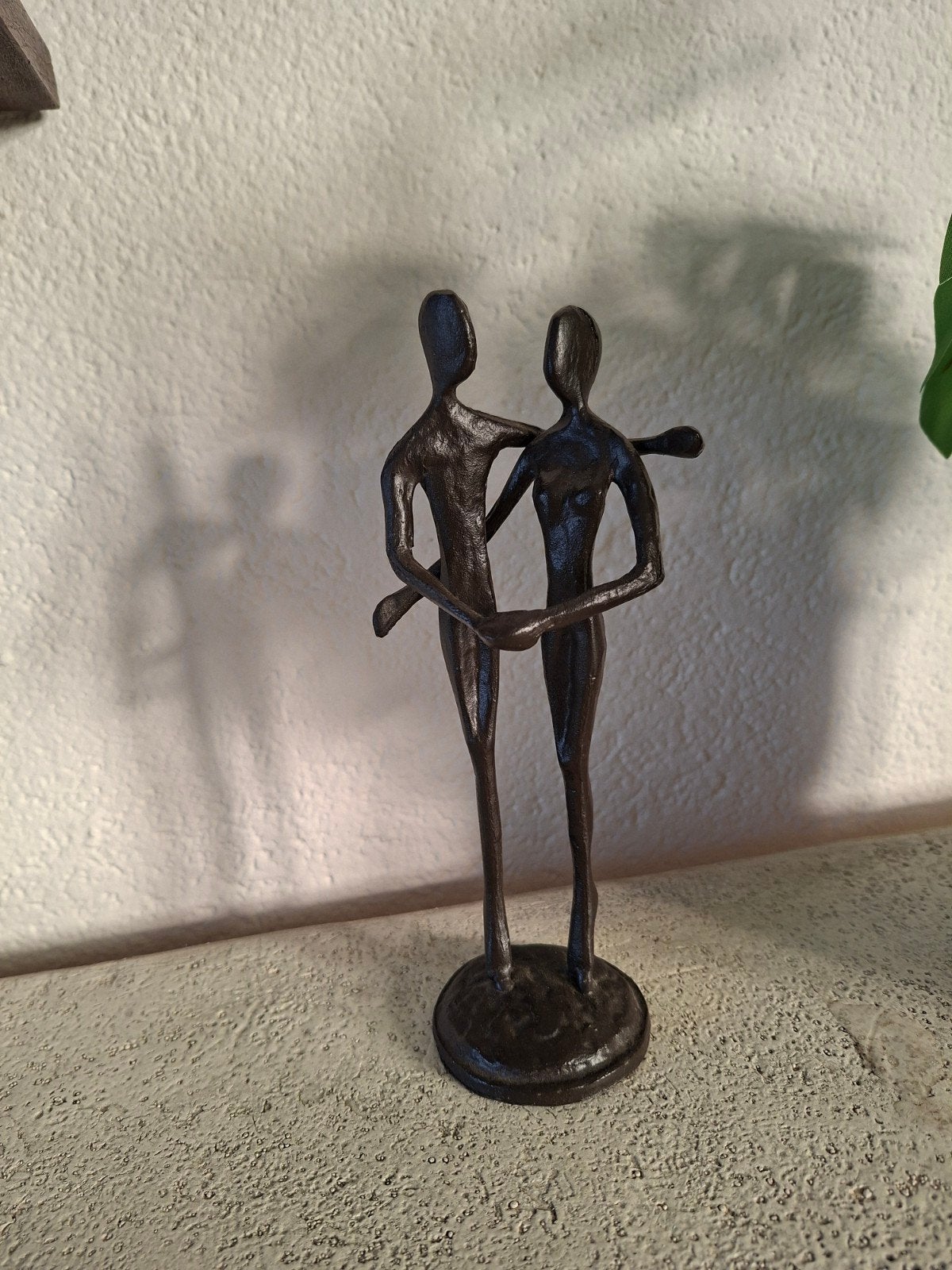 bronzen beeld, danskoppel, Ophalen of Verzenden