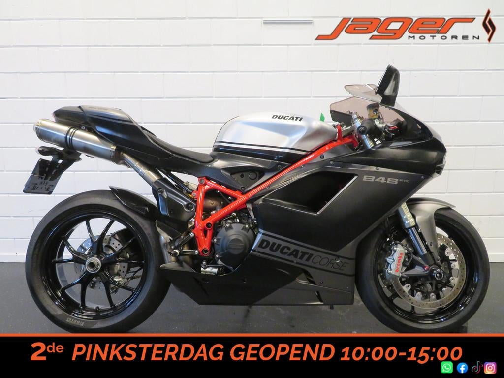 Ducati 848 EVO CORSE SE SUPER FRAAI! (bj 2014), Motoren, Motoren | Ducati, Bedrijf, Super Sport