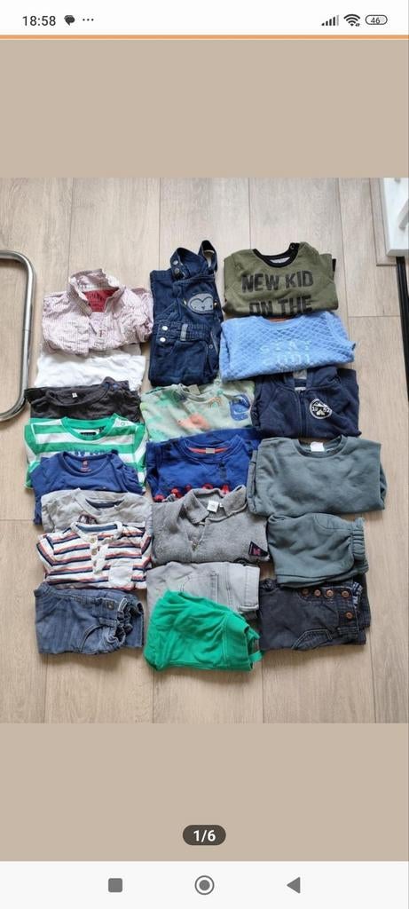 Jongens kleding pakket maat 86, Kinderen en Baby's, Babykleding | Maat 86, Ophalen of Verzenden