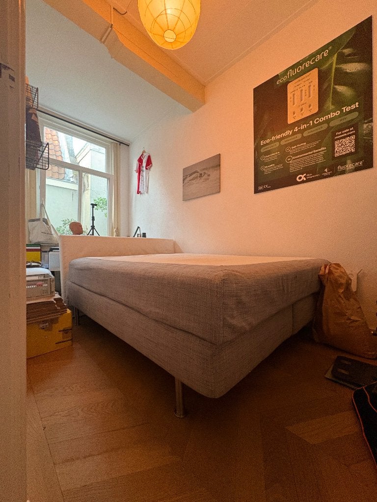 Boxpring ikea, Ophalen, Gebruikt, Wit, Tweepersoons
