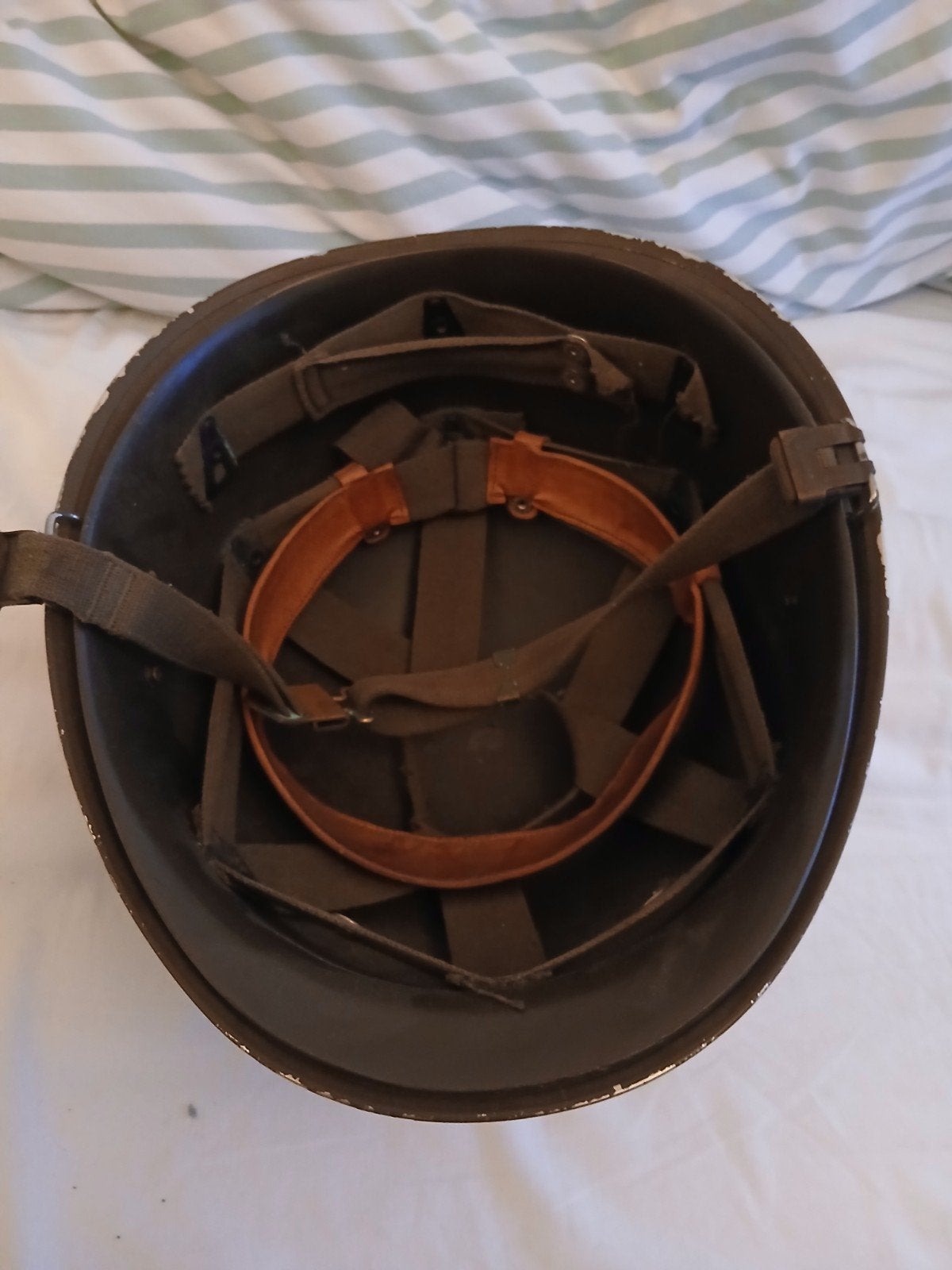 nederlandse m1 helm, Ophalen of Verzenden, Overige soorten, Overige gebieden, Helm of Baret