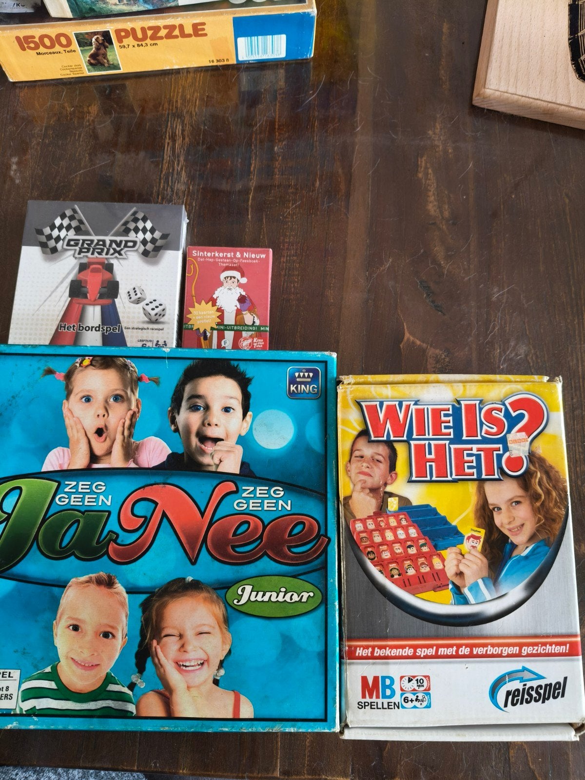 Diverse bordspellen en puzzels - Gebruikt, Hobby en Vrije tijd, Gezelschapsspellen | Bordspellen, Ophalen, Gebruikt, Diverse, Vijf spelers of meer