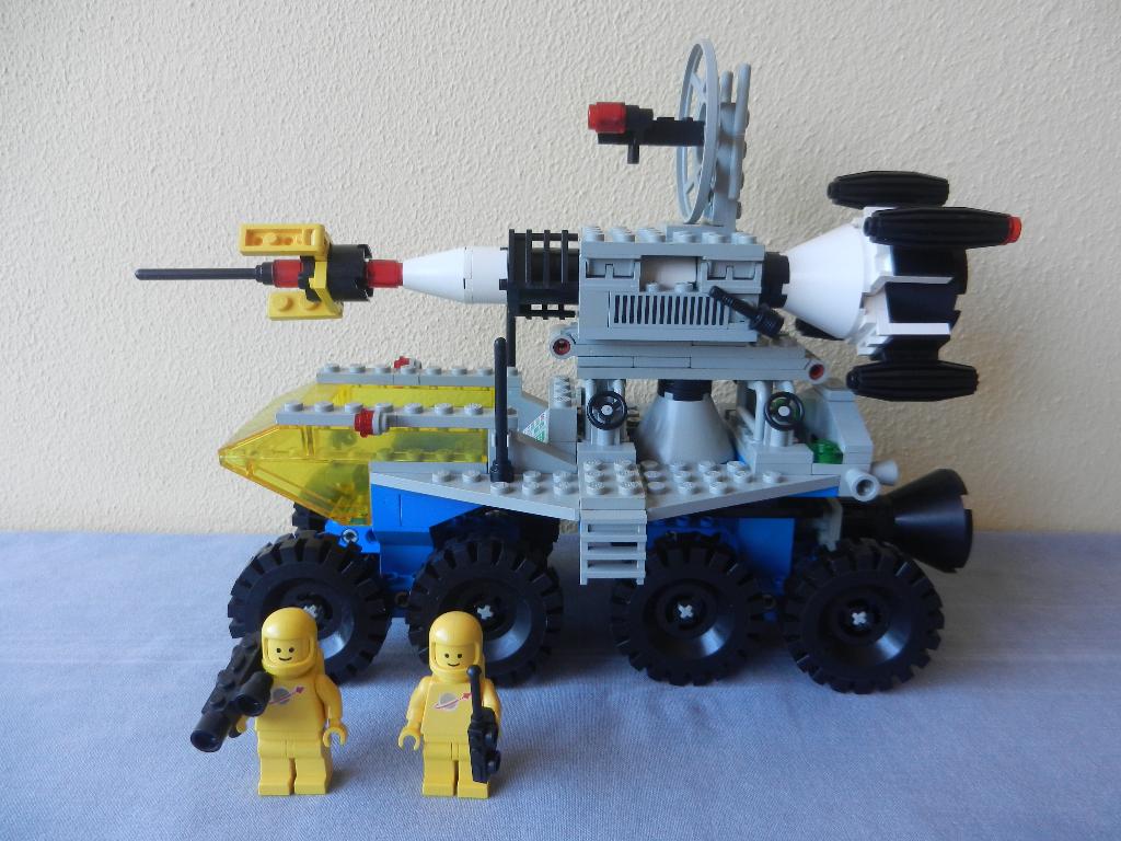 Lego 6950 ruimte voertuig met raket (uit 1982), Ophalen of Verzenden, Gebruikt