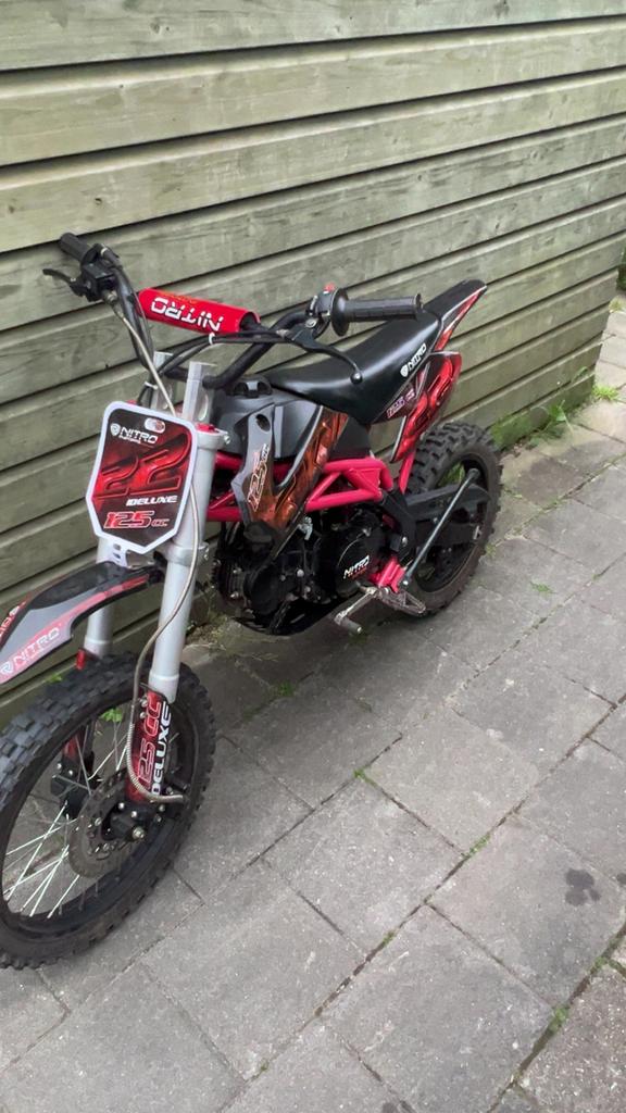 Pitbike 125cc, Fietsen en Brommers, Brommers | Crossbrommers, Ophalen of Verzenden, Zo goed als nieuw, Overige merken