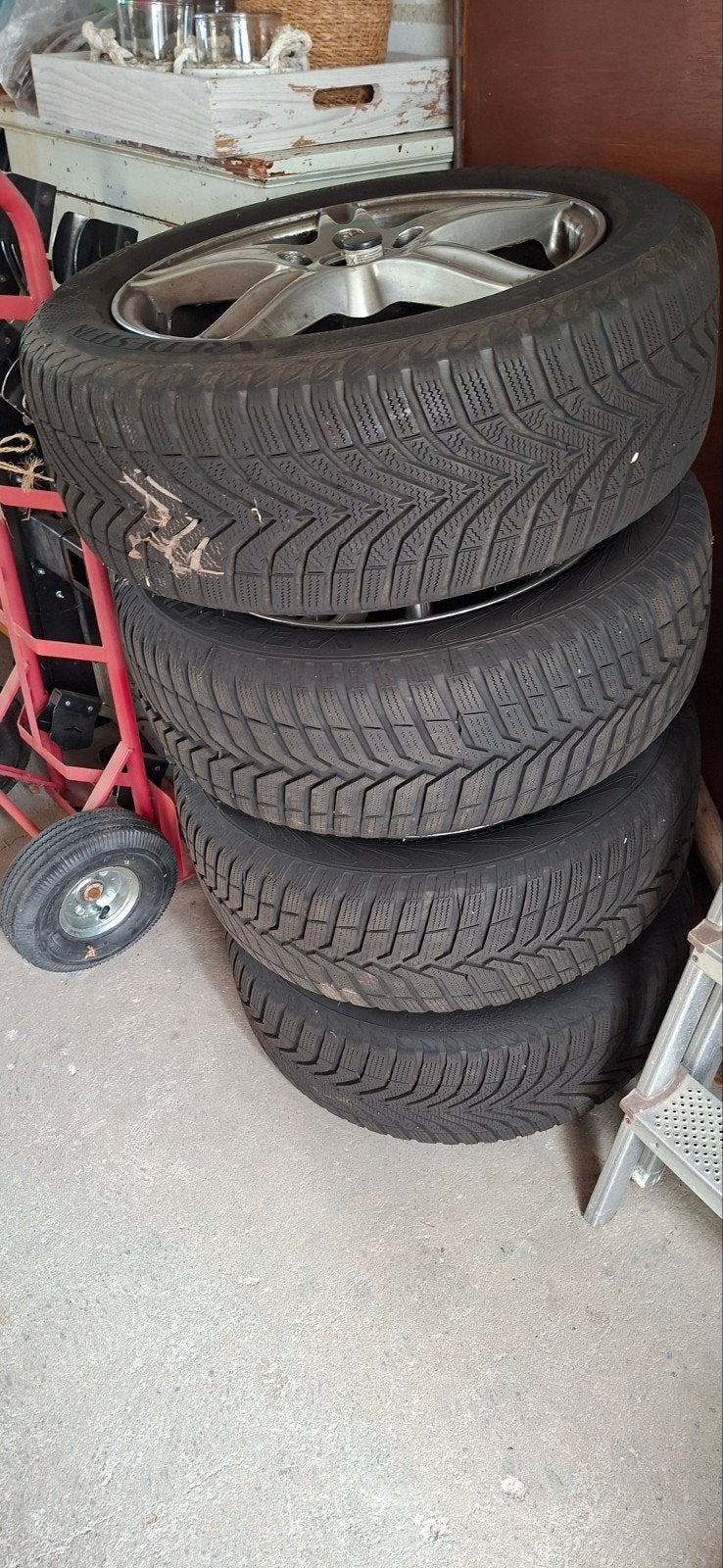 Winterbanden Vredestein Snowtrac, Ophalen, 16 inch, Banden en Velgen, 205 mm