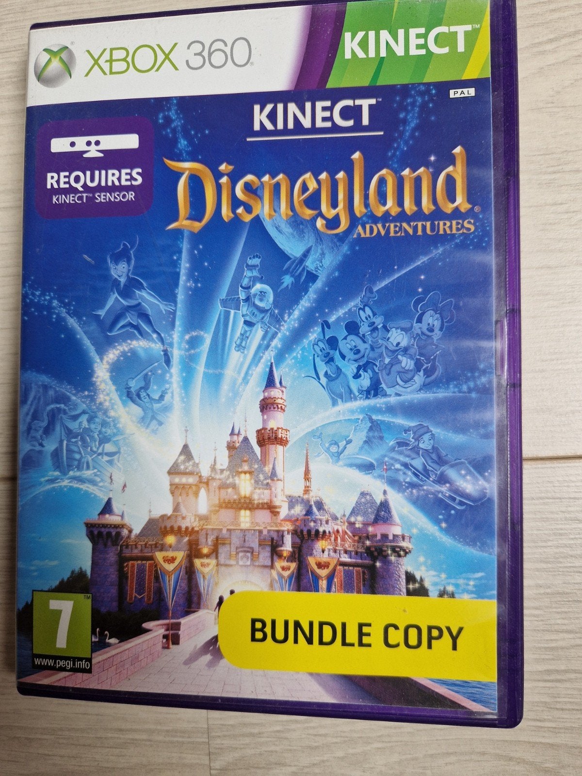 kinect disneyland adventures xbox 360 game  magic kingdom, 1 speler, Ophalen of Verzenden, Zo goed als nieuw, Vanaf 3 jaar