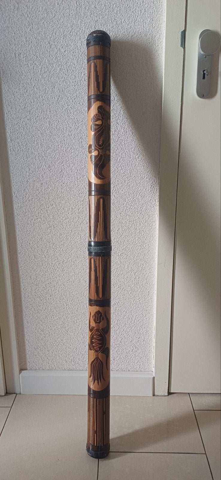 Bamboe didgeridoo, Muziek en Instrumenten, Blaasinstrumenten | Didgeridoos, Ophalen of Verzenden