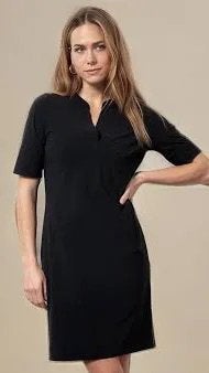 Studio Anneloes Simplicity jurk dress zwart travelstof XXL, Zwart, Maat 46/48 (XL) of groter, Ophalen of Verzenden, Zo goed als nieuw