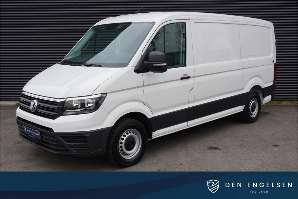 Volkswagen Crafter 35 177PK Automaat 4X4 L3H2/L2H1 4Motion T, Stof, Gebruikt, Euro 6, 4 cilinders
