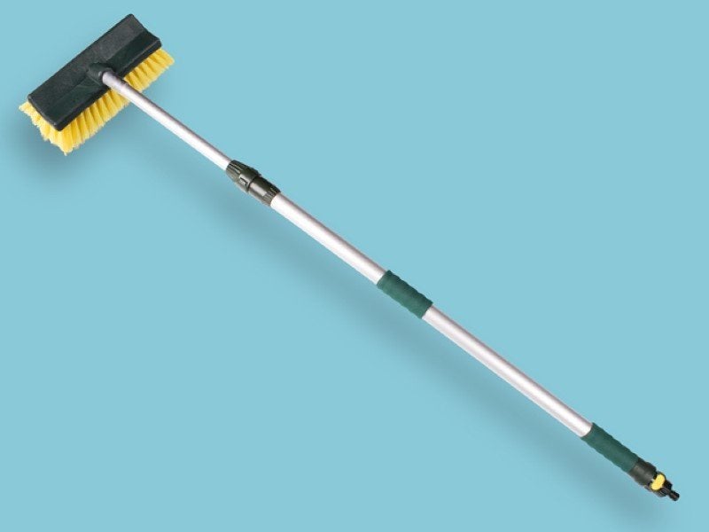 Wasborstel met telescoopsteel 119 - 194 cm nieuw, Ophalen