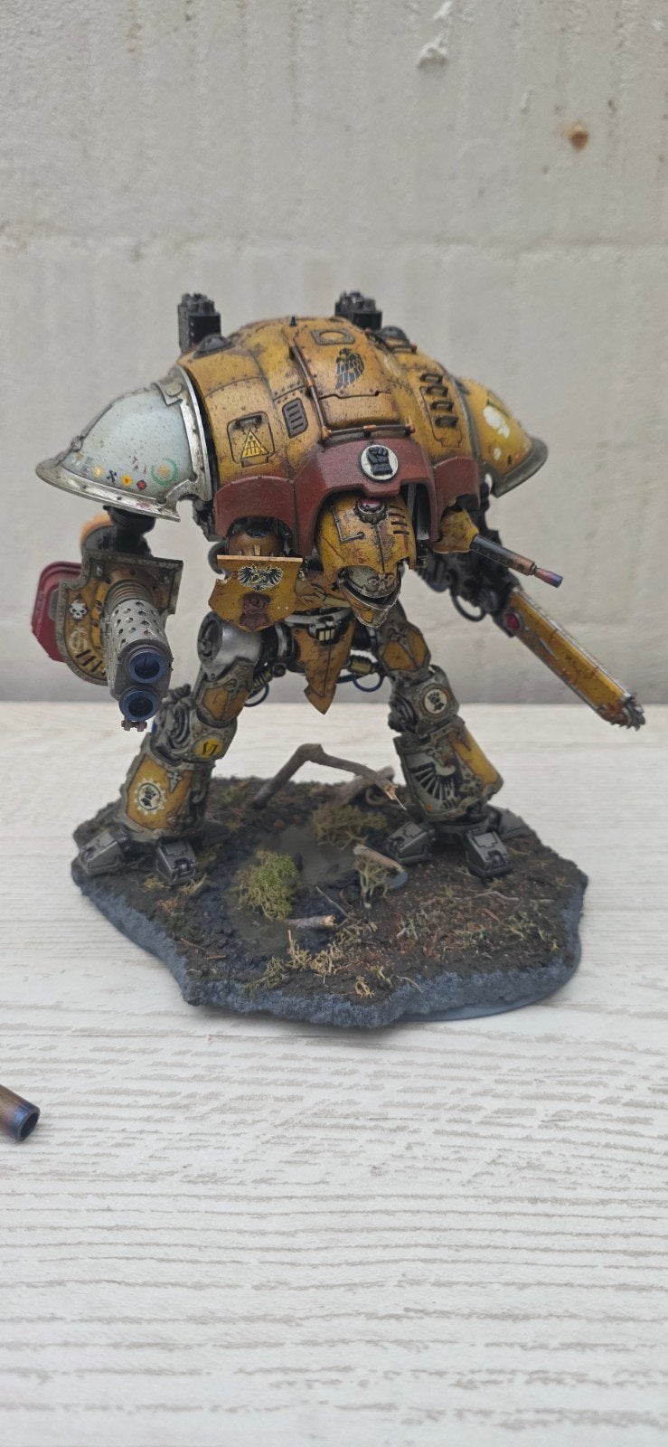 Knight Paladin Imperial Fists warhammer 40k, Ophalen of Verzenden, Warhammer