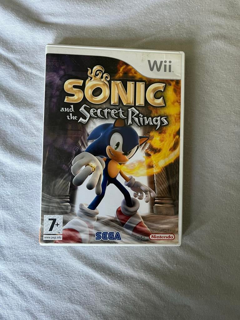 Sonic and the Secret Rings - Wii Game, Avontuur en Actie, 1 speler, Ophalen of Verzenden, Zo goed als nieuw