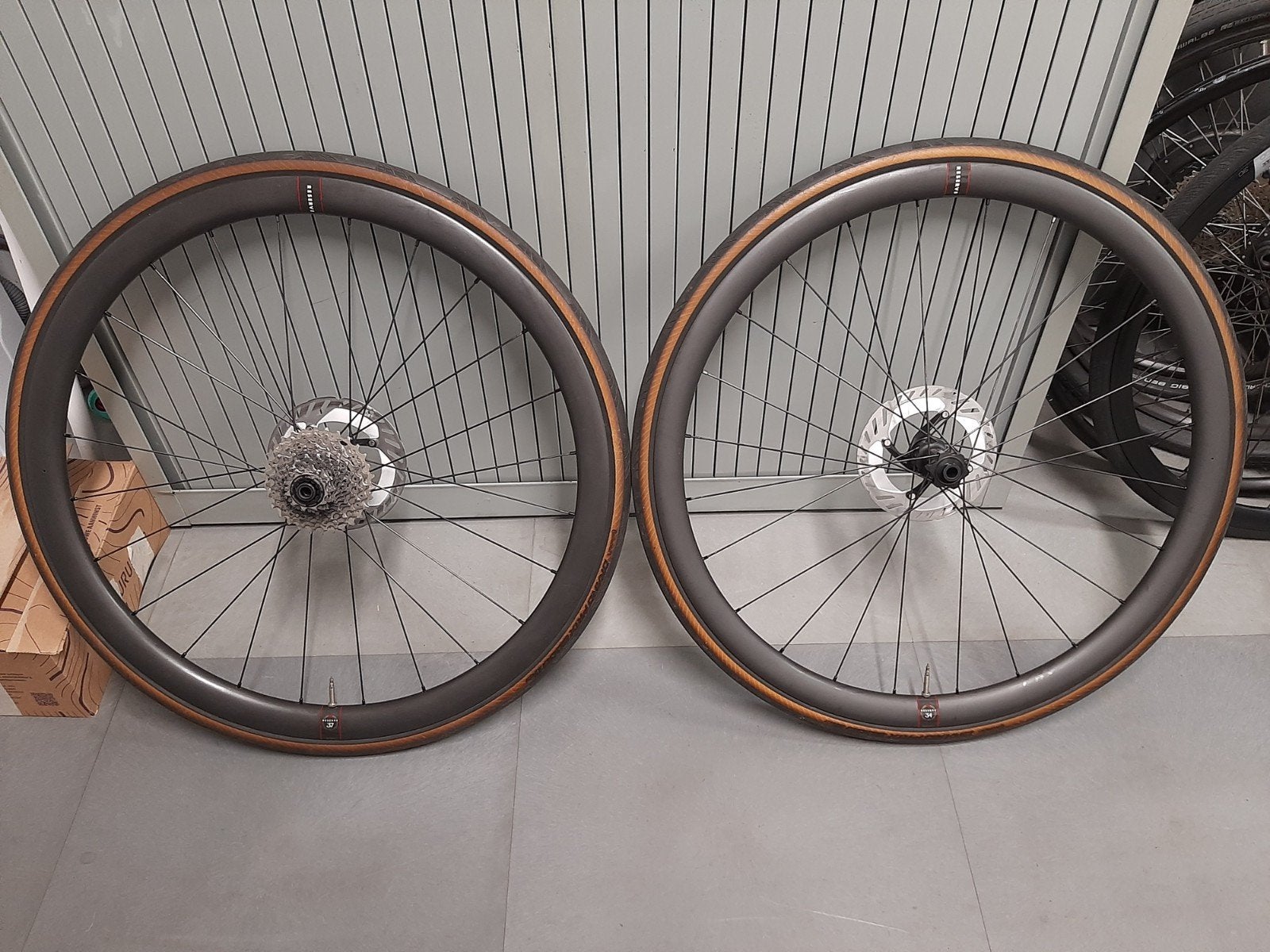 Reserve 34|37 disc carbon wielset., Fietsen en Brommers, Wiel, Cervelo/Reserve, Cervelo/Reserve, Reserve