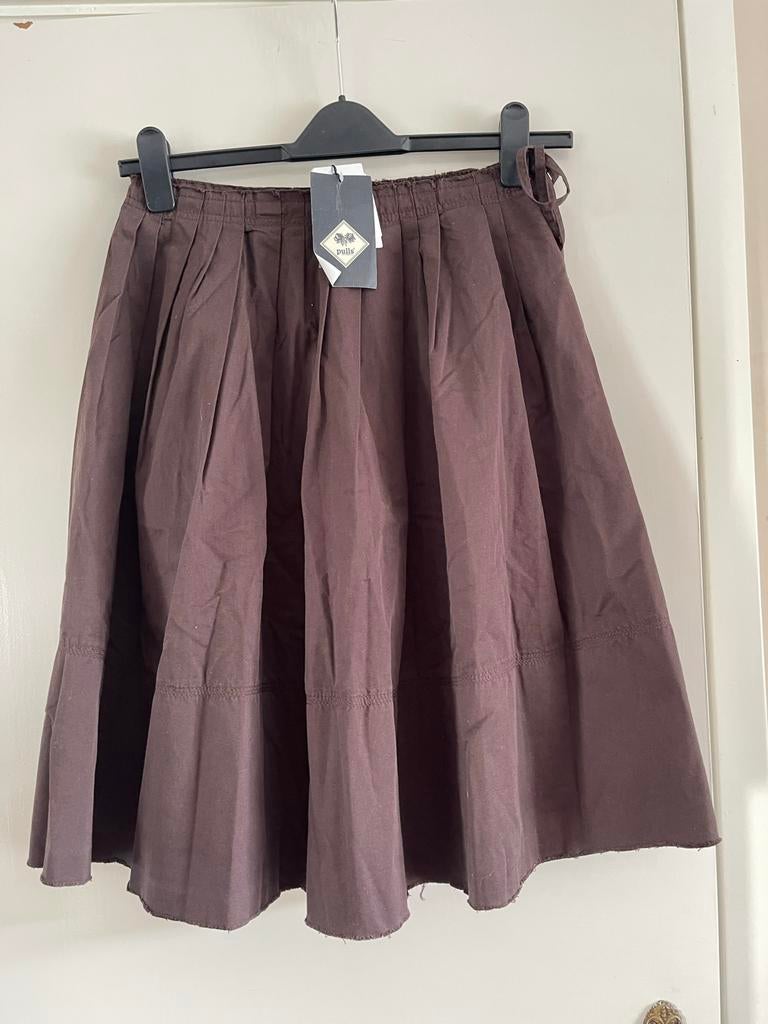 Pulls bruine  rok, maat 36, Bruin, Verzenden, Zo goed als nieuw, Maat 36 (S)