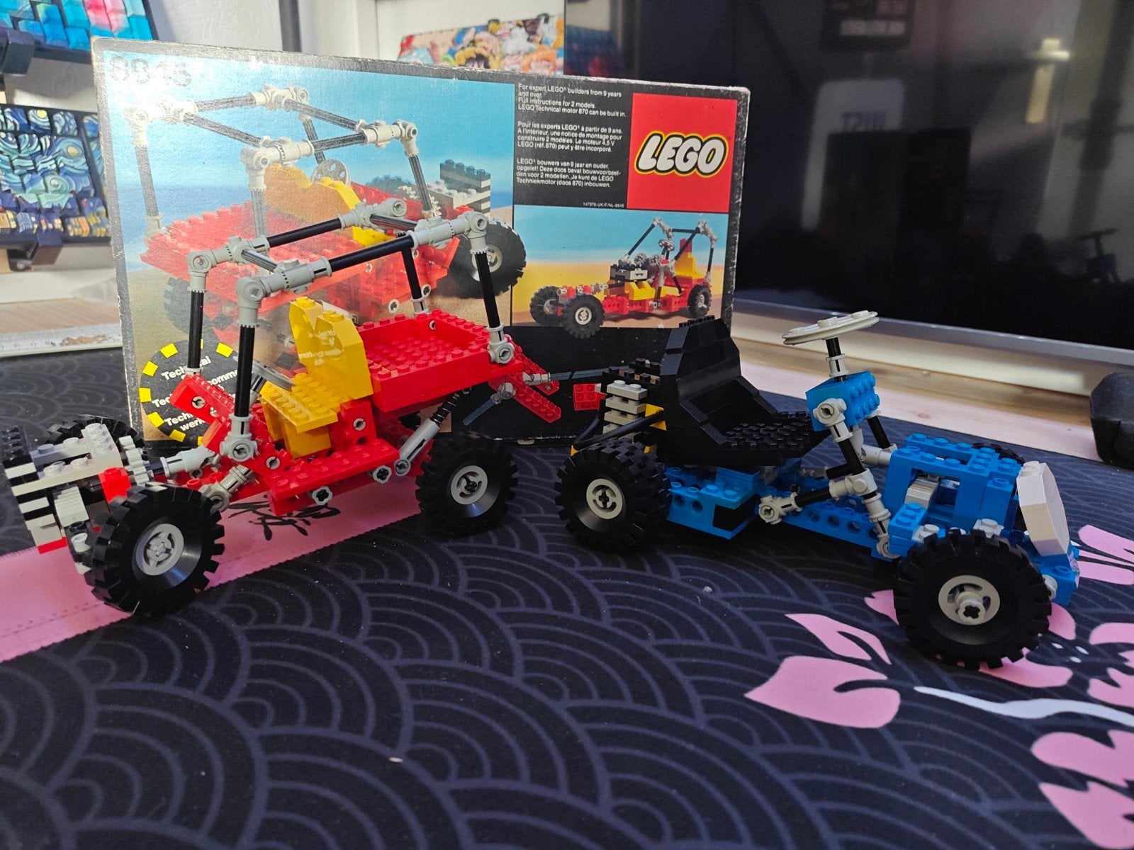Lego Technic 8845 Dune Buggy / 854 Go-Kart, Gebruikt, Lego, Ophalen of Verzenden, Technic