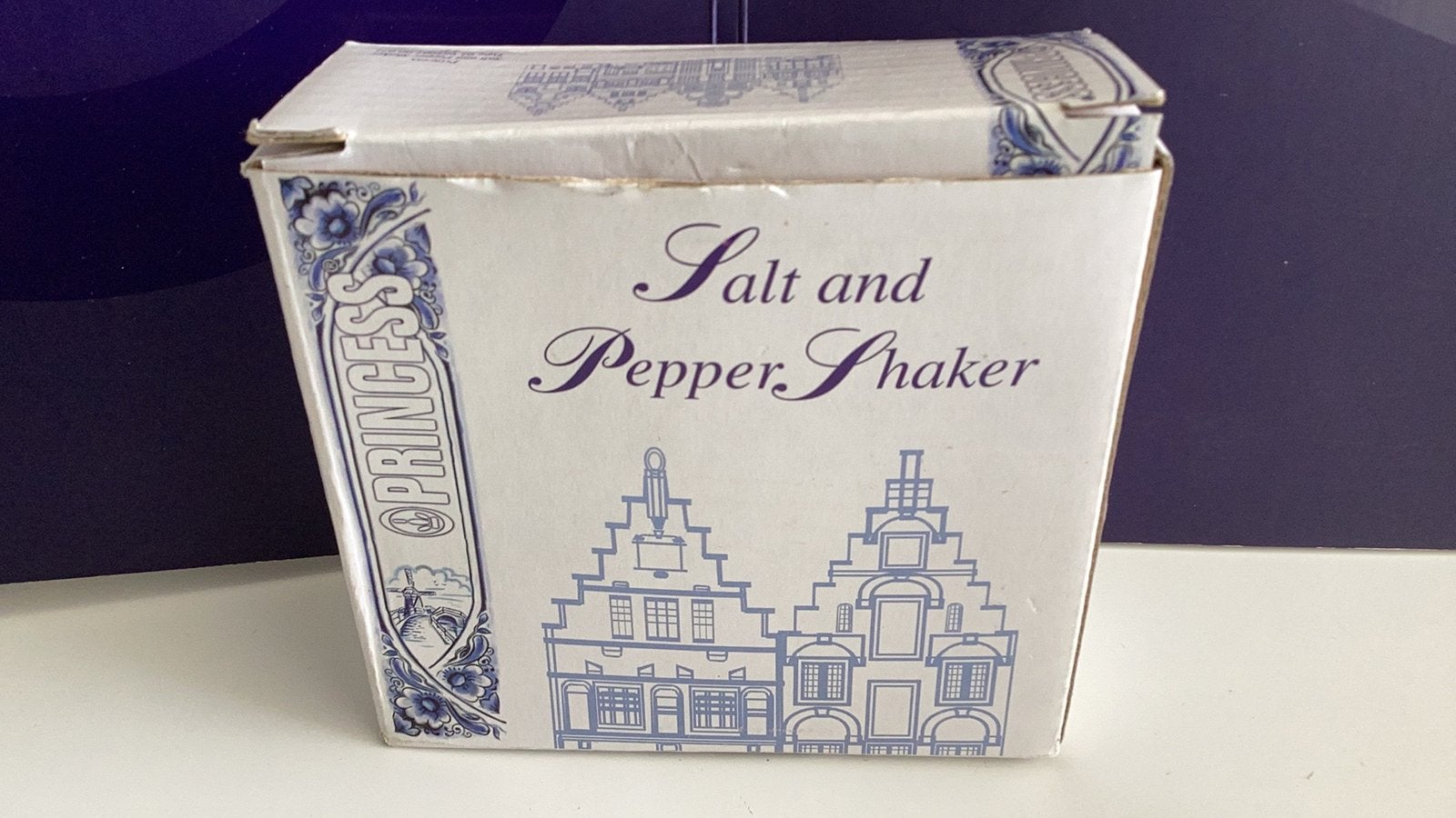 Peper en Zoutvaatjes Set Klassieke Gevels, Antiek en Kunst, Ophalen of Verzenden