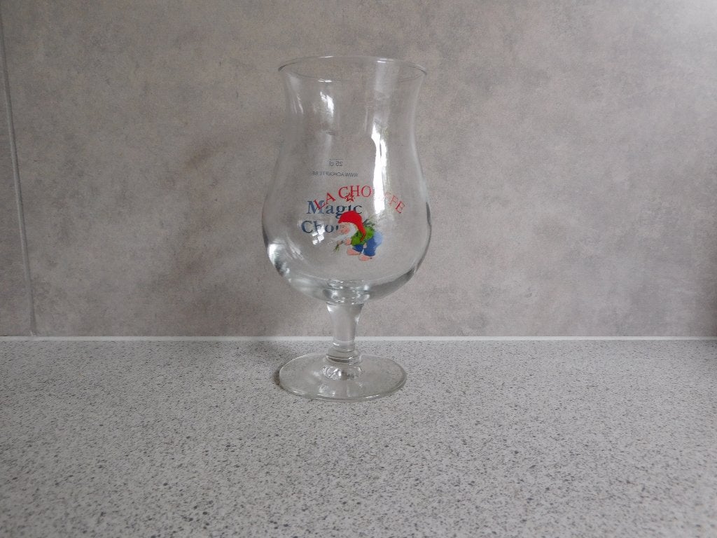 Bier Glas 0,25 Ltr. Magic Chouffe La Chouffe, Verzamelen, Biermerken, Ophalen of Verzenden, Zo goed als nieuw, Glas of Glazen
