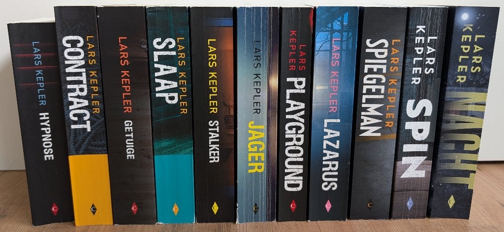 Lars Kepler - 11 boeken - Complete Serie Joona Linna, Boeken, Ophalen of Verzenden, Zo goed als nieuw, Lars Kepler, Scandinavië