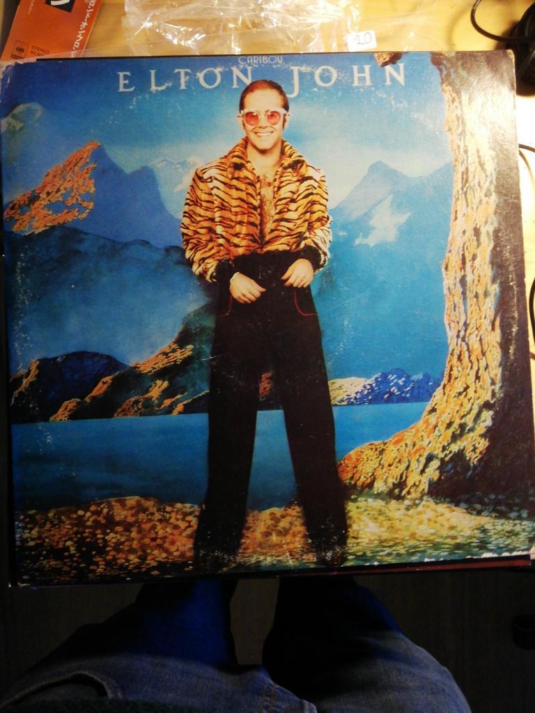 Elton John - Caribou LP (1974) - LP Vinyl, Ophalen of Verzenden, Gebruikt, 12 inch