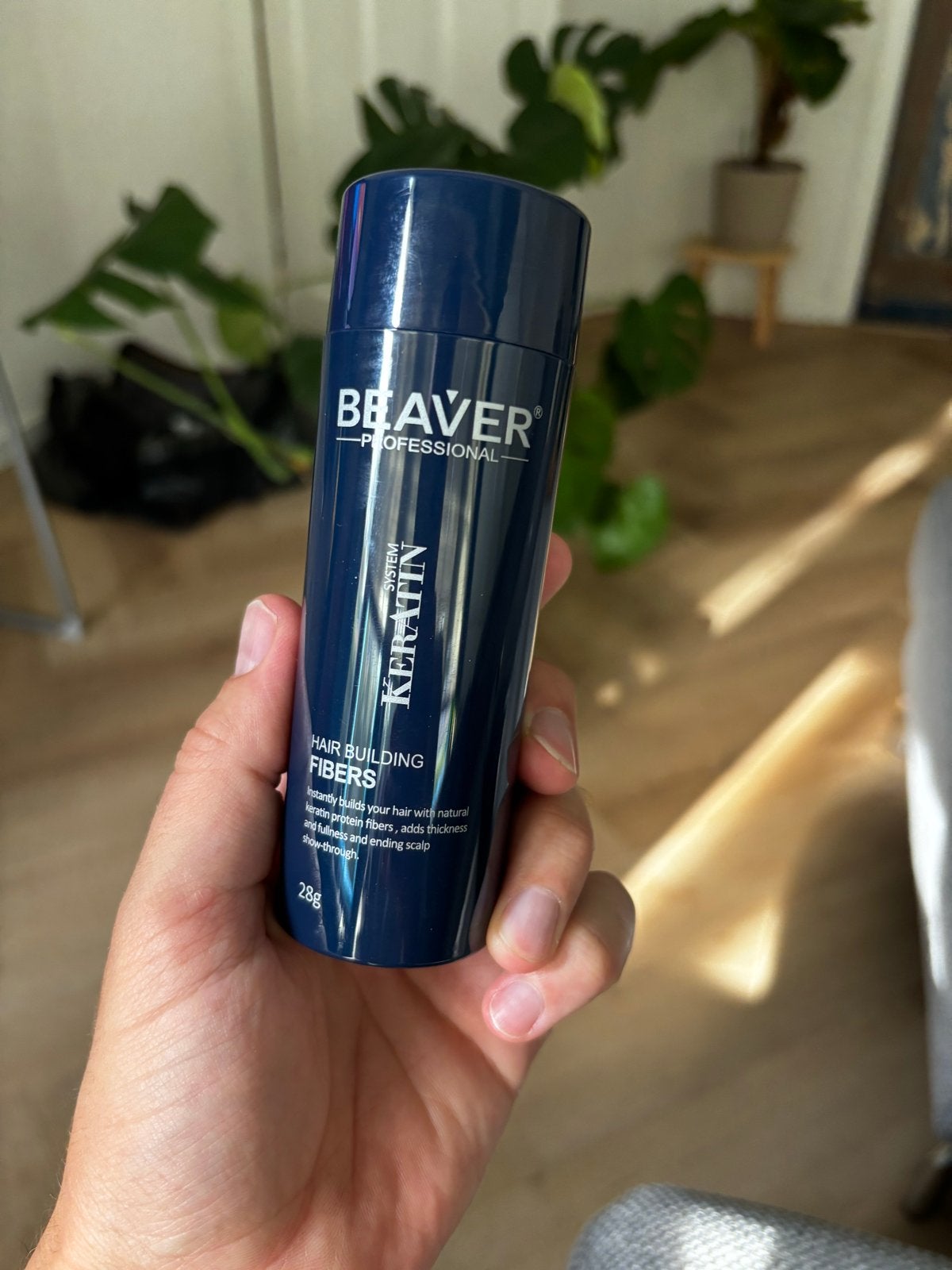 Beaver Keratin Haarvezels - Medium Bruin (28g), Ophalen of Verzenden, Nieuw, Overige typen