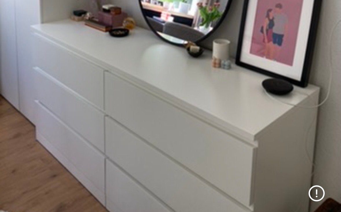 Ikea Malm ladekast, Ophalen, Kunststof, 5 laden of meer, 100 tot 150 cm