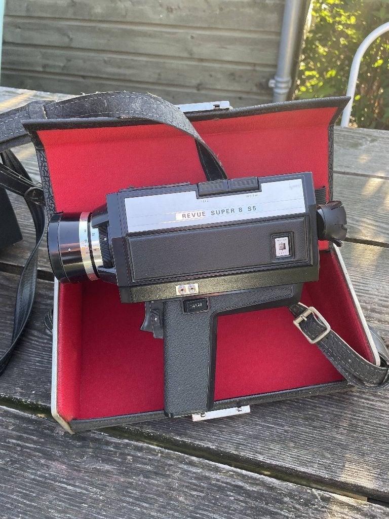 Super8 projector, camera enz., Audio, Tv en Foto, Videocamera's Analoog, Ophalen, 8mm, Camera