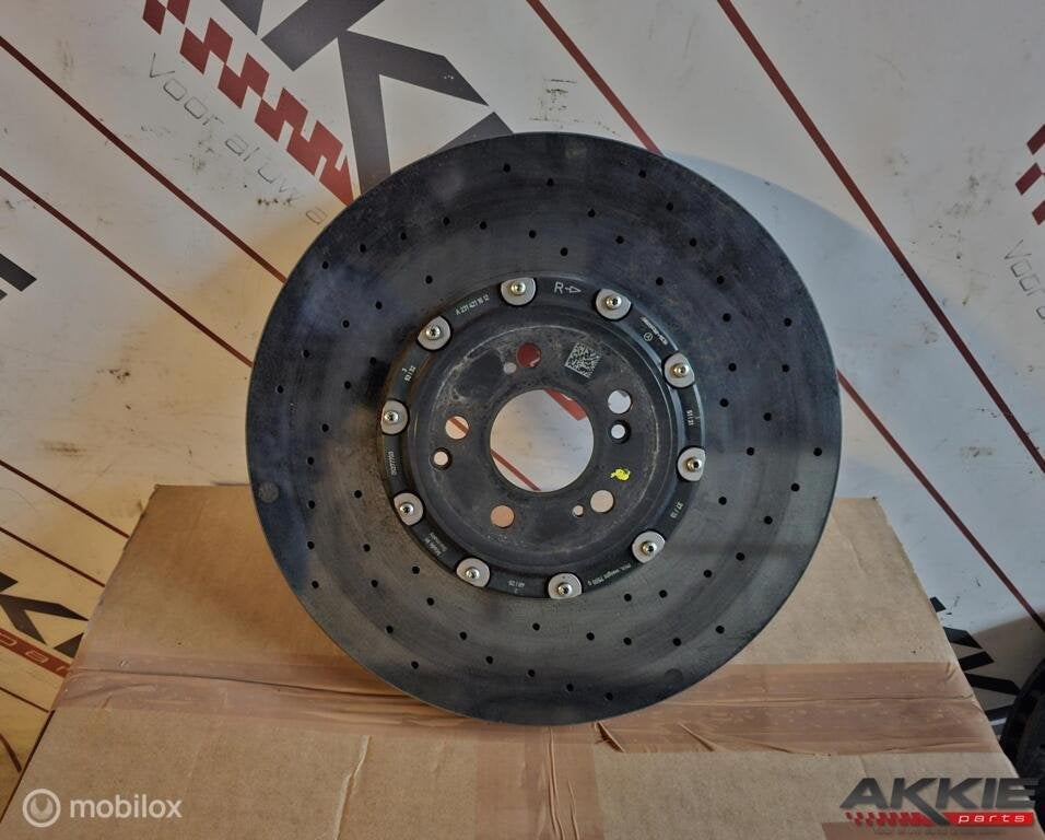 Mercedes AMG carbon keramisch Remschijf A2314211612, Gebruikt, Ophalen of Verzenden