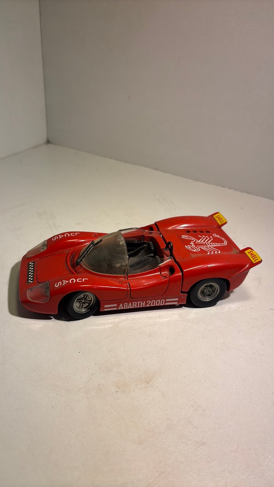 Abarth 2000 politoys 1.24, Overige merken, Ophalen of Verzenden, A, A