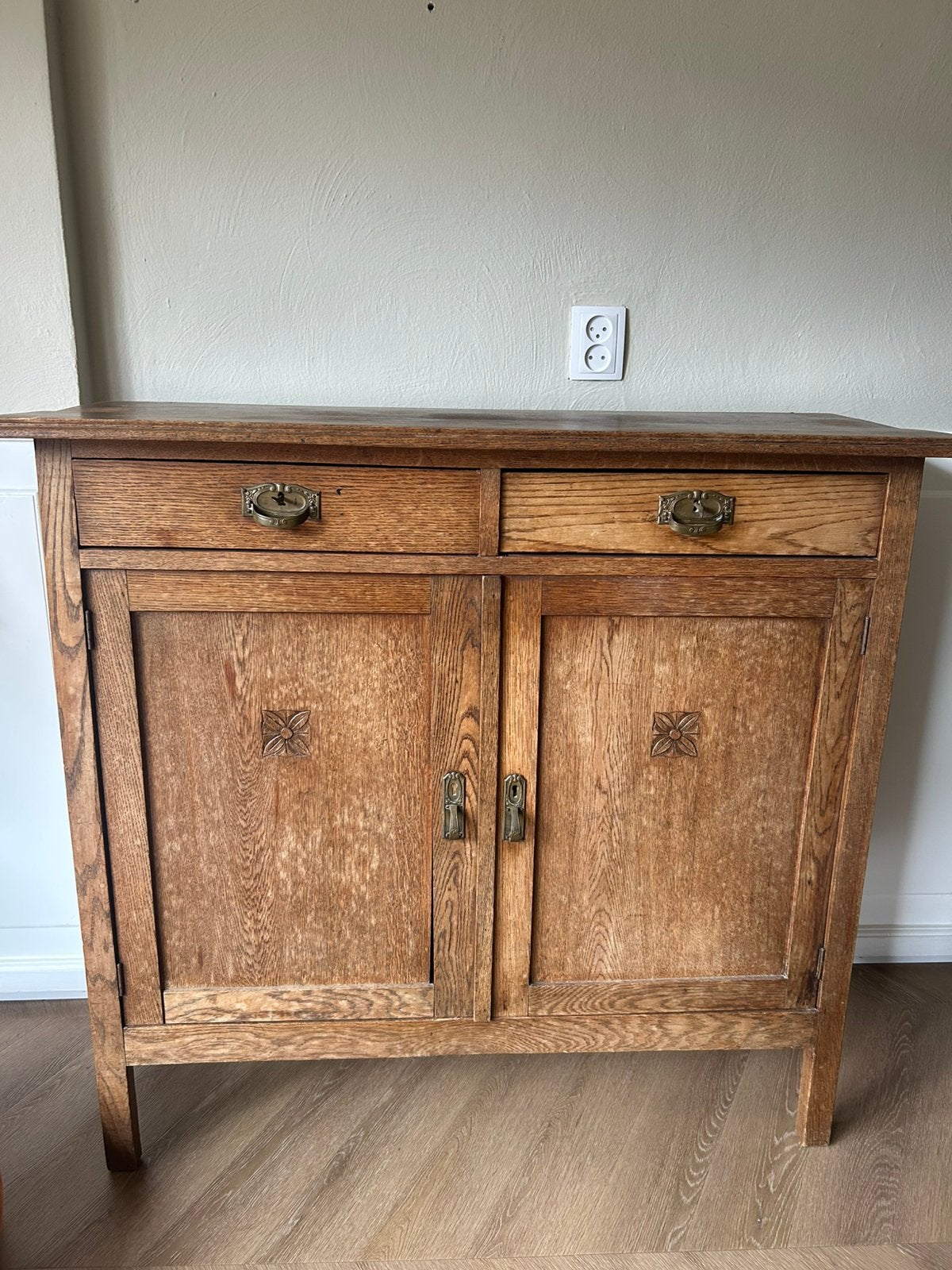 Houten kast, Ophalen, Gebruikt, 25 tot 50 cm, 100 tot 150 cm