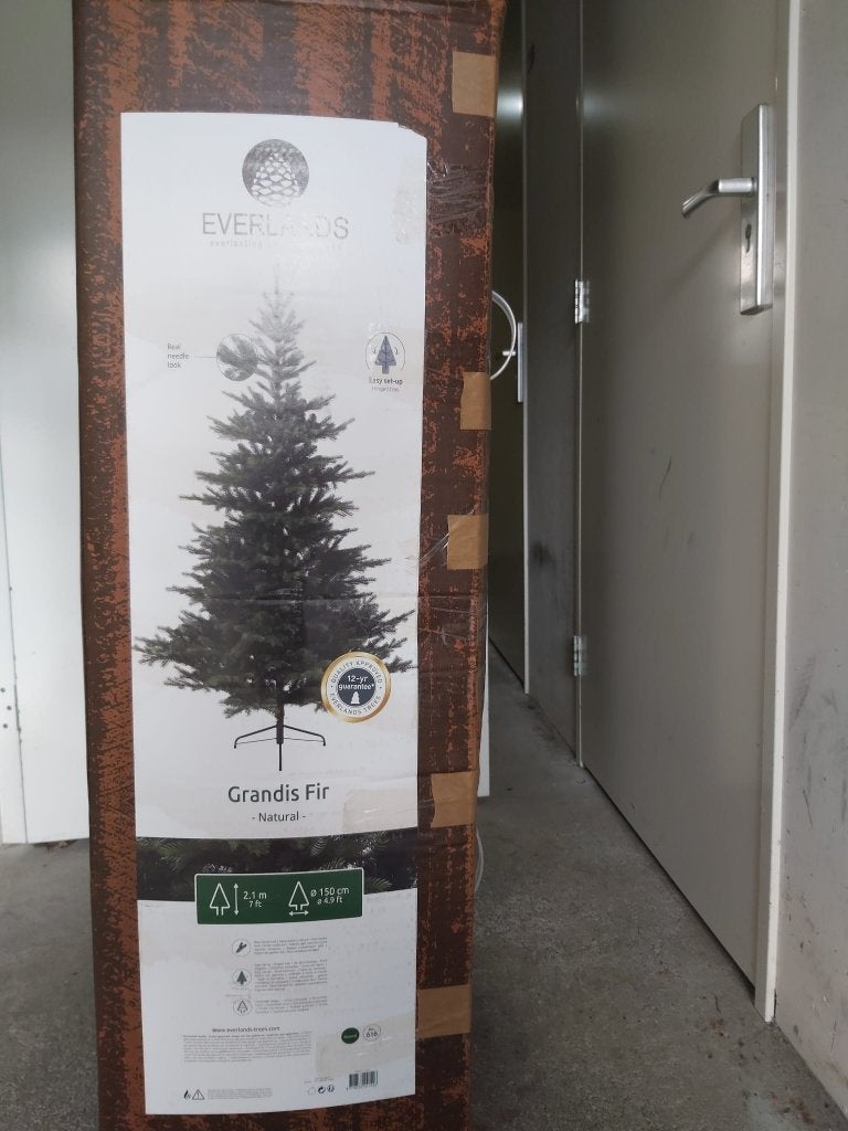 Everlands Grandis Fir Kunstkerstboom, Diversen, Ophalen, Zo goed als nieuw