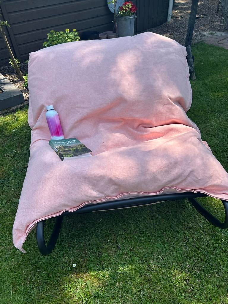 Fatboy Rock ‘n Roll rocking chair met zitzak, Ophalen, Gebruikt