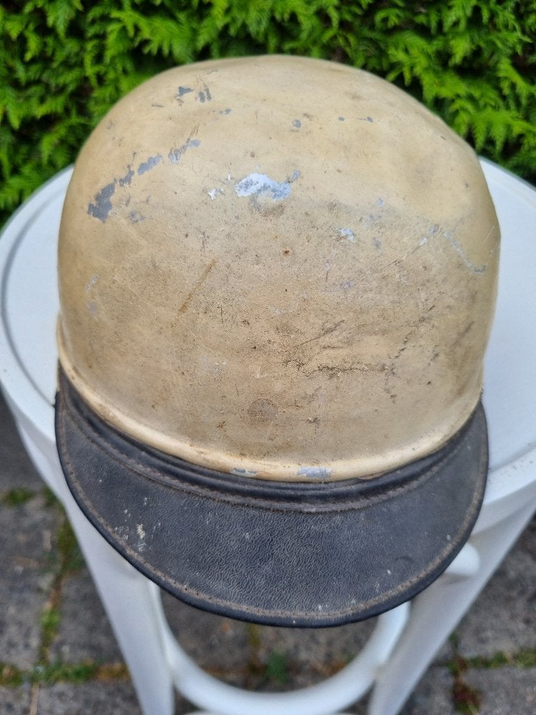 Oude bromfiets of motor helm, Ophalen of Verzenden, Gebruikt