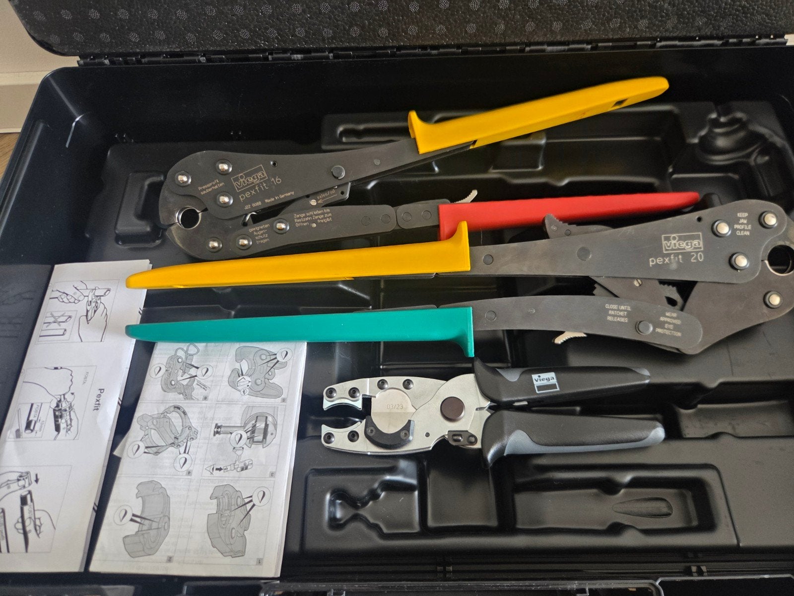 VIEGA Smartpress gereedschapset 16 + 20 mm – NIEUW – €399, Verzenden, Nieuw, Tang, Viega