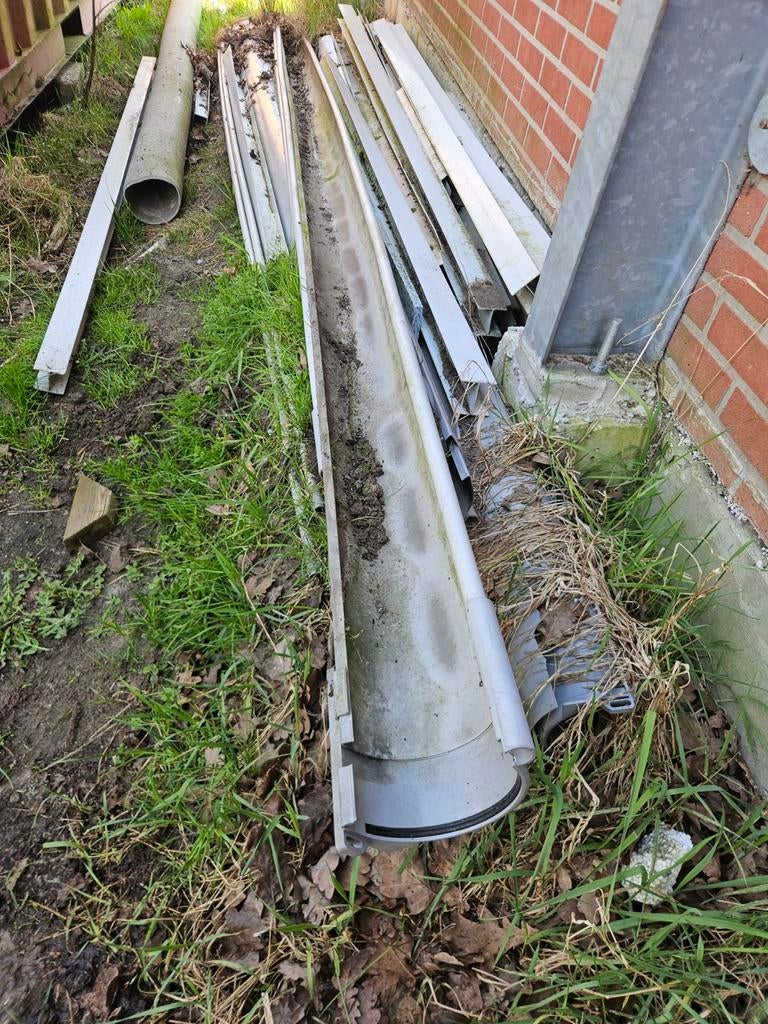 Regengoot pvc, Ophalen, Pvc, 80 mm of meer