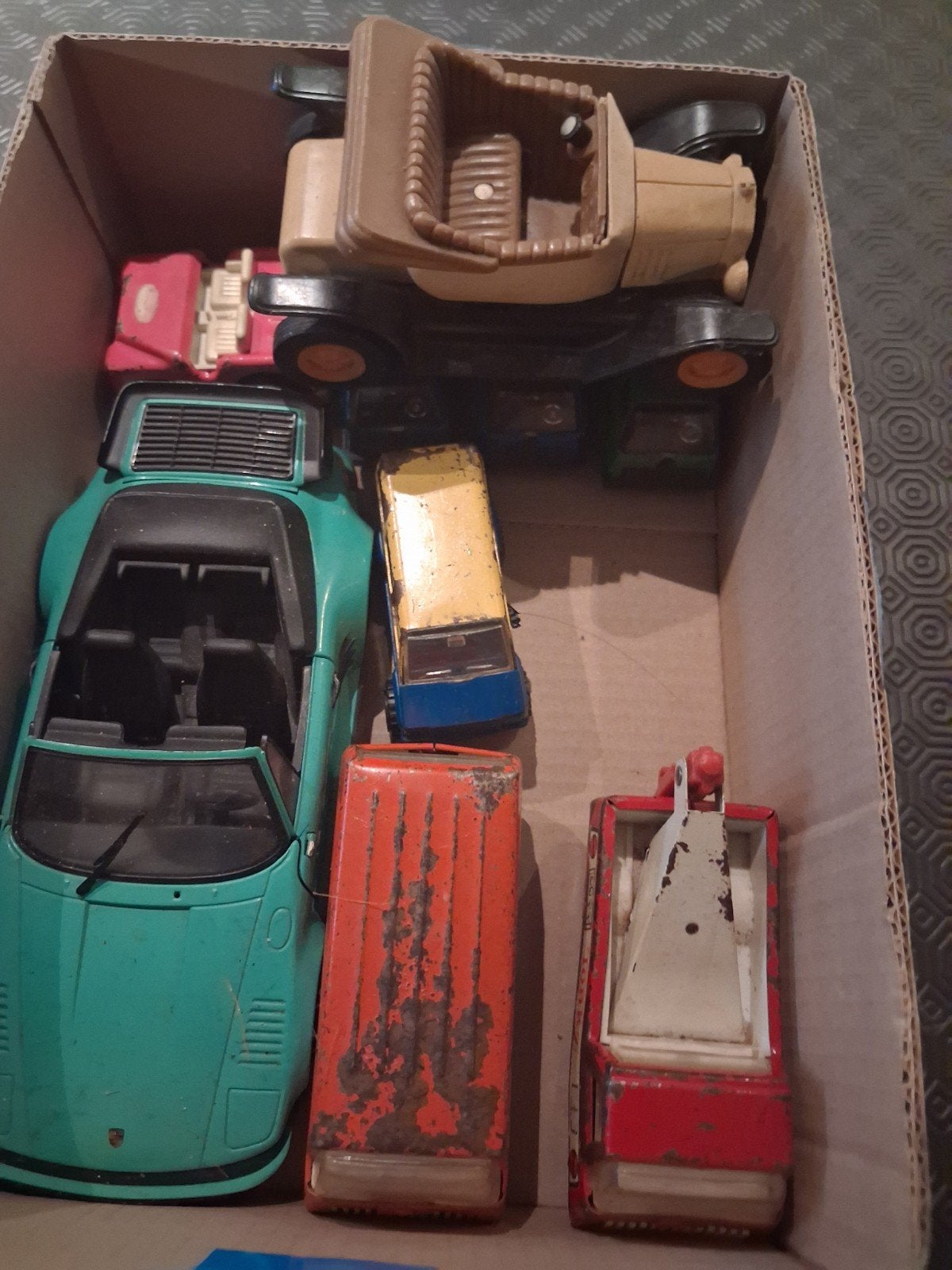 Doosje auto's oa Tonka, Ophalen of Verzenden, Overige merken