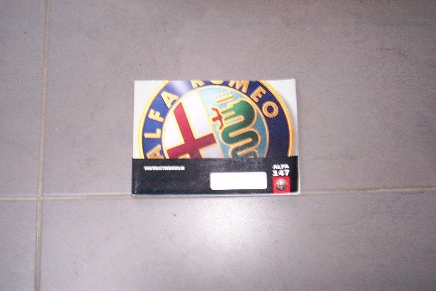 Gebruikershandleiding voor ALFA 147   2000/2010, Ophalen of Verzenden