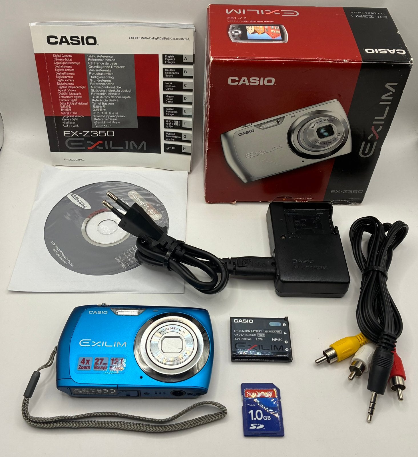 Casio Exilim EX-Z350 - compact camera, Ophalen of Verzenden, Zo goed als nieuw, Overige Merken