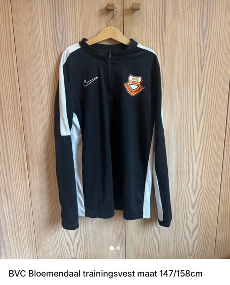 Bvc Bloemendaal trainingsvest maat 147/158, Ophalen of Verzenden, Zo goed als nieuw