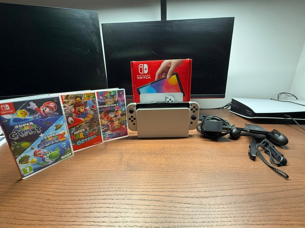 Nintendo Switch OLED witte uitvoering