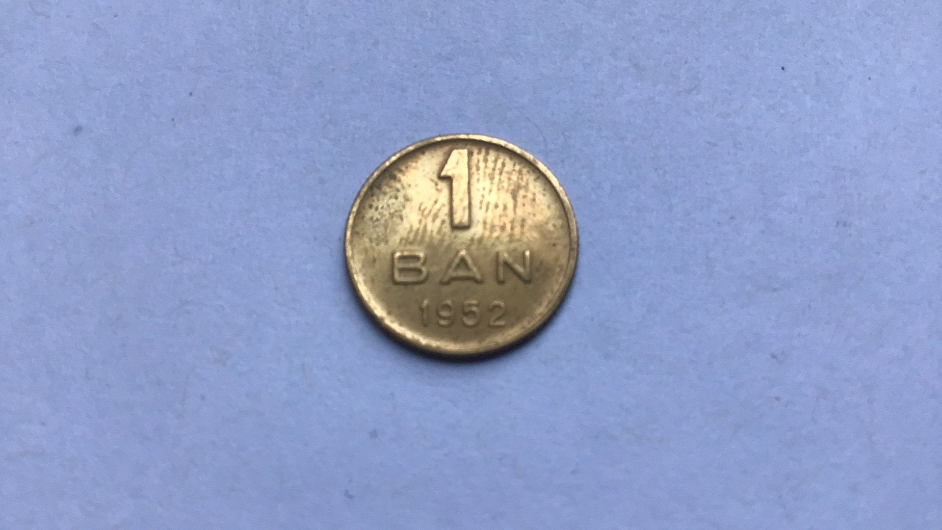 Roemenie 1 ban 1952., Ophalen of Verzenden