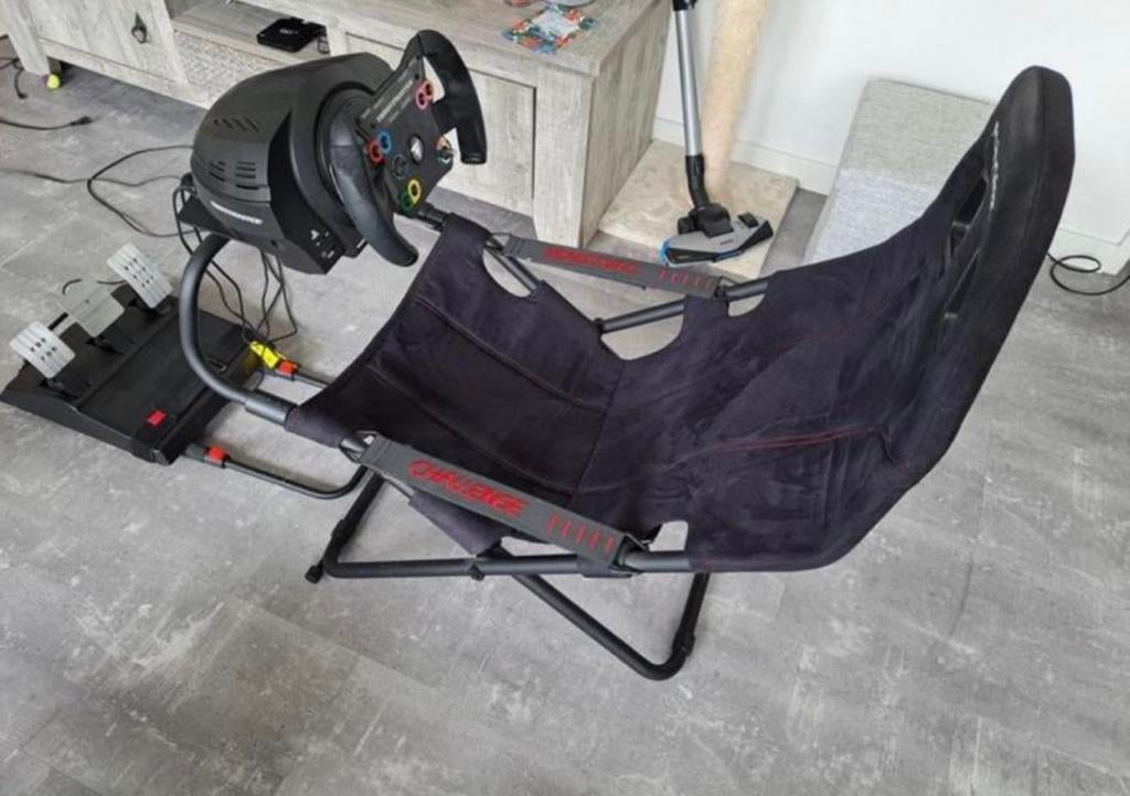 Thrustmaster T300 met extra stuur en raceseat, Ophalen, Gebruikt, Playseat of Racestoel, PlayStation 4