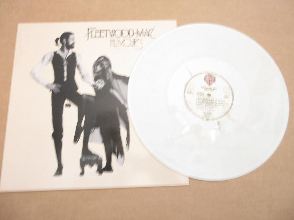 Fleetwood Mac LP Rumours Op Wit vinyl, Gebruikt, 12 inch, Poprock, Limited edition