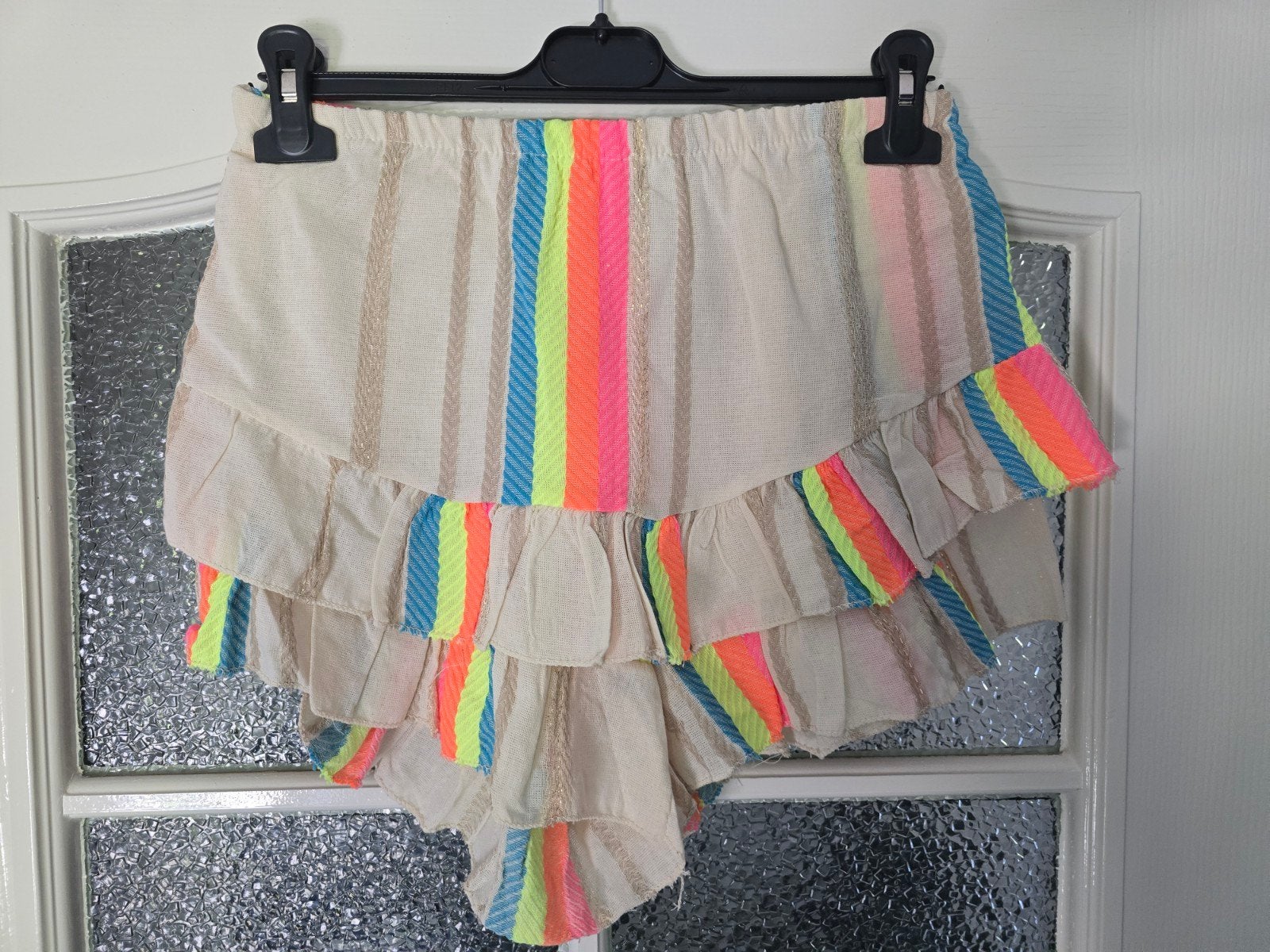 Nieuw red button short beige neon 36 38, Maat 38/40 (M), Kort, Beige, Nieuw