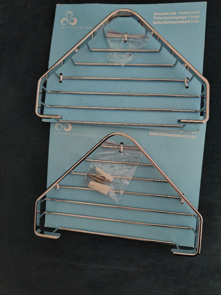 2x hoek Doucherekje, Overige merken, Nieuw, Ophalen of Verzenden, Douche-accessoire