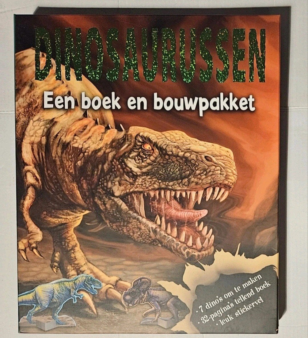 dinosaurussen boek en bouwpakket, Ophalen of Verzenden, Nieuw, Fictie algemeen