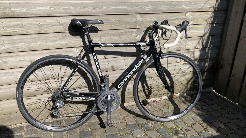 Racefiets Cannondale, CAAD 5, maat 52 - DAMES, Fietsen en Brommers, Fietsen | Racefietsen, 28 inch, Gebruikt, Velgrem, Aluminium